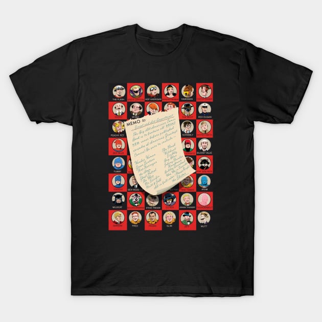 All-American Comic Book T-Shirt by ThirteenthFloor